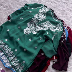 Sunshine Yellow Chikankari Short Kurti – Summer Essential