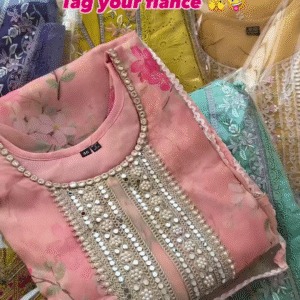 Wedding Edit 2025: Blush Pink Embellished Kurta